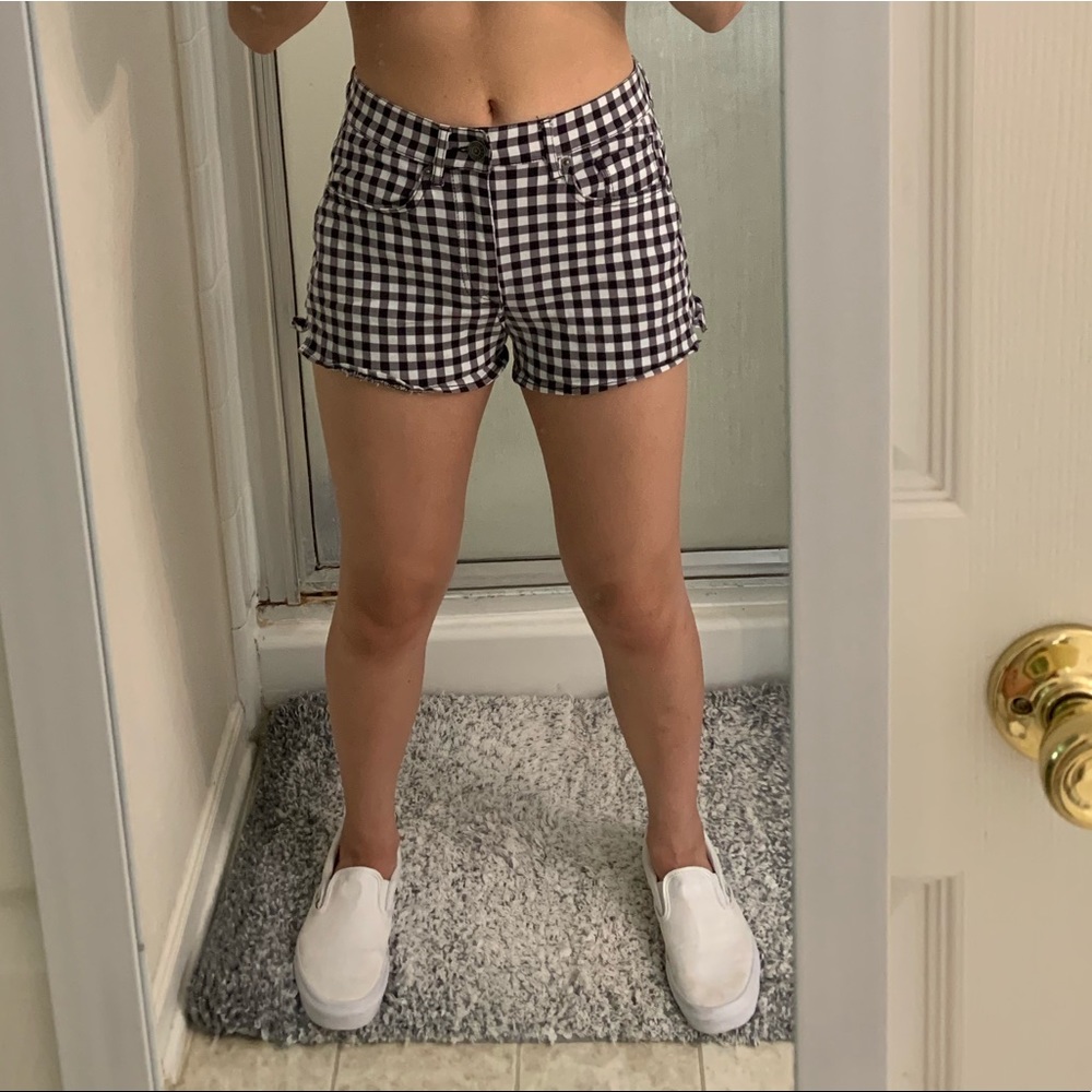 Gingham Shorts